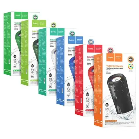 Wireless speaker “BS48 Artistic” sports portable loudspeaker